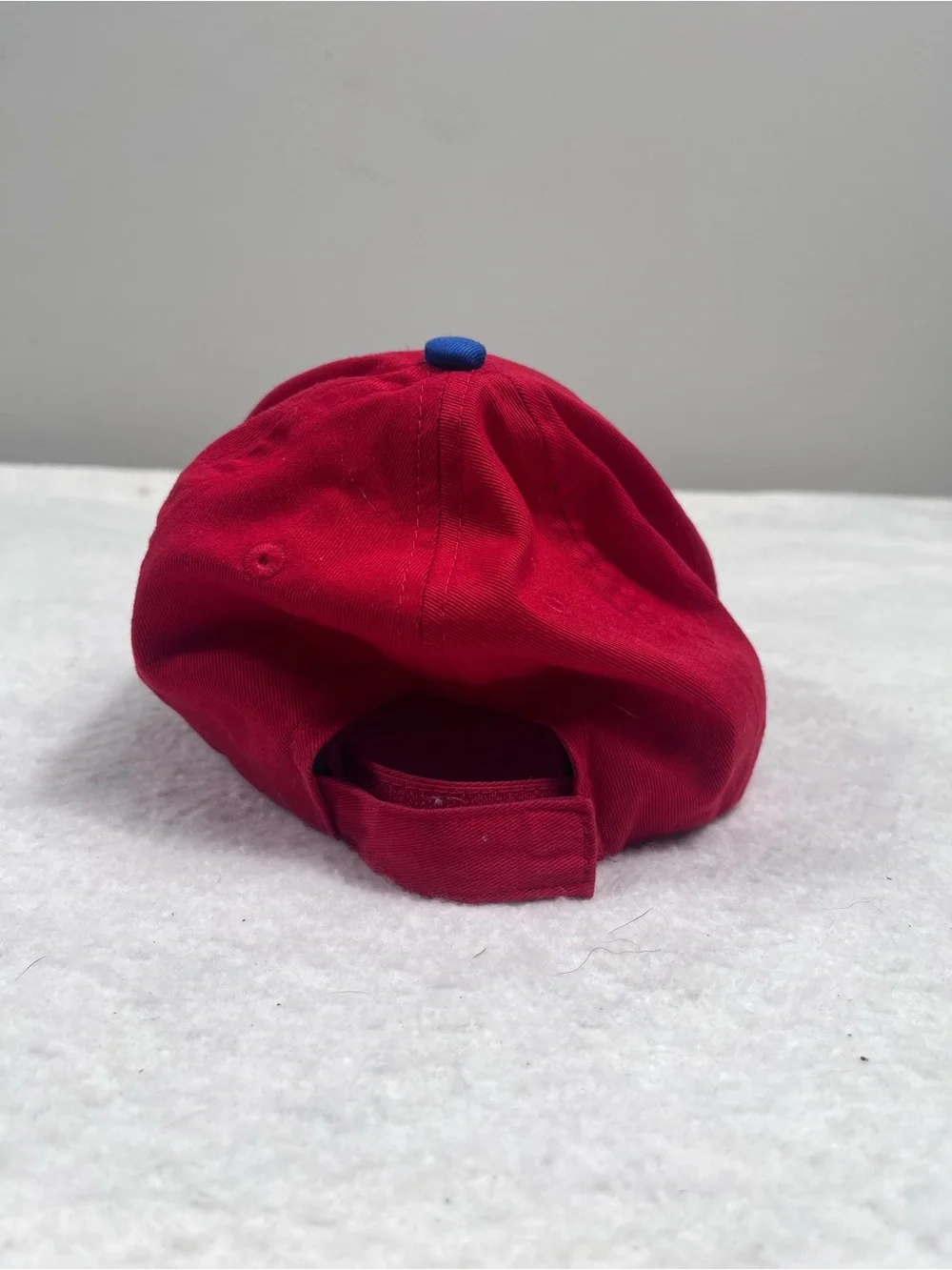 Youth Red Baseball Cap with White 'P' Logo